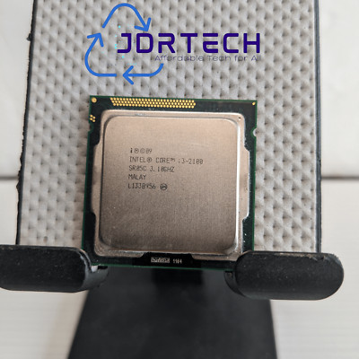 Intel i3-2100 3.10GHz 2-Core 3MB CPU Processor | LGA1155 | SR05C | Tested USA