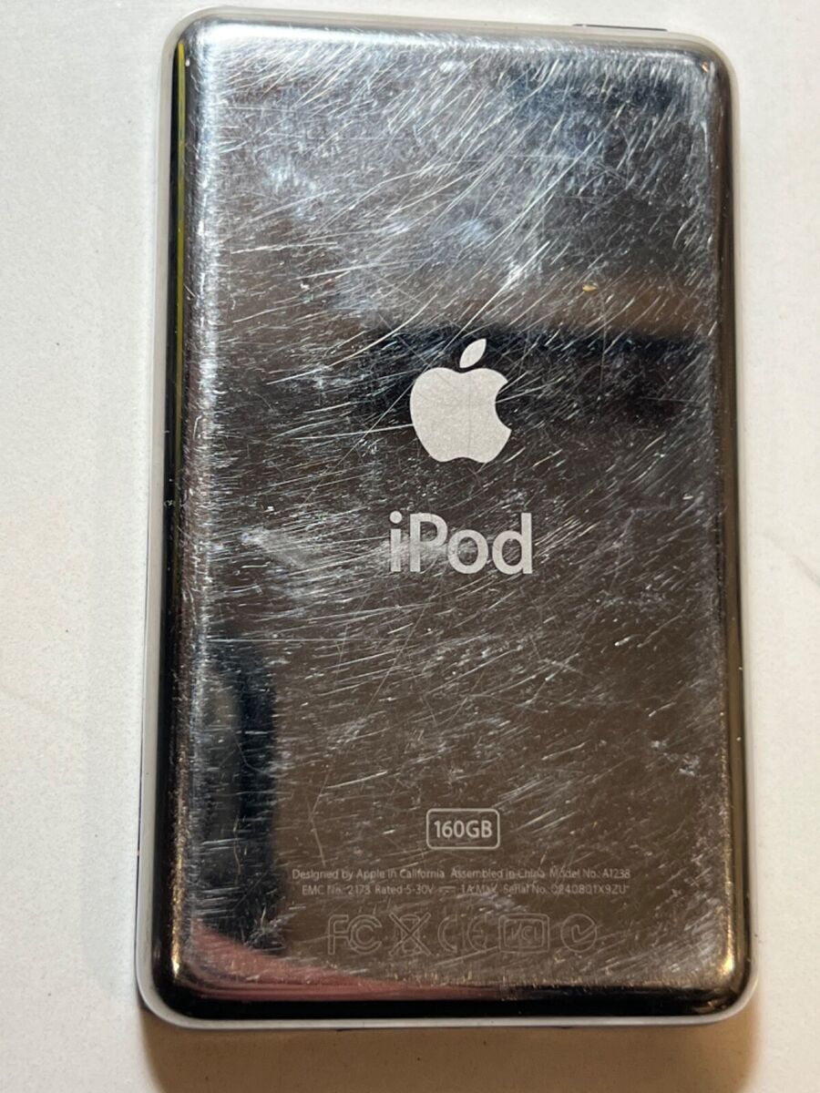 APPLE IPOD CLASSIC 160GB 7TH GENERATION A1238 GRAPHITE GREY APPLE IPOD CLASSIC 160GB 7TH GENERATION A1238 GRAPHITE GREY