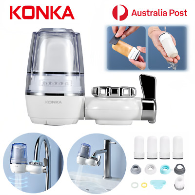 KONKA Tap Water Filter Kitchen Faucet Water Purifier Mini Ceramic Percolator AU