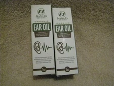 Natrulo Organic Ear Oil (BUY TWO NEW) 1oz/ea Homeopathic Remedy ACHES ITCH $28