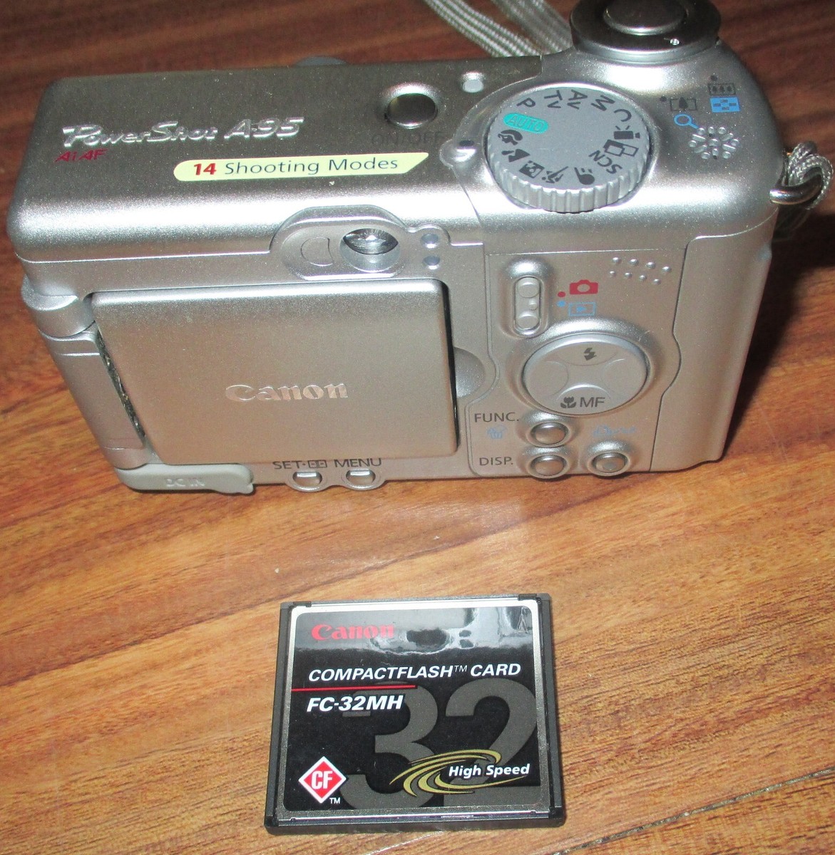 Canon PowerShot A95 5.0 MP PC1099 Digital Camera | eBay