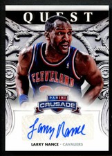 Larry Nance #16 signed autograph auto 2013-14 Panini Crusade Quest Basketball