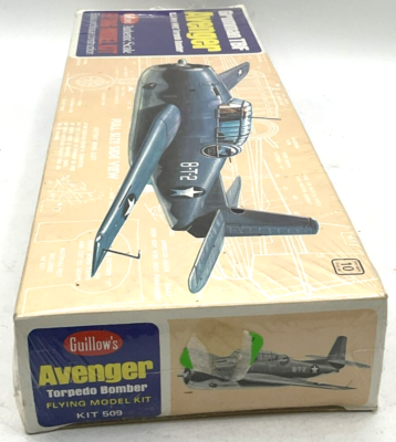 Guillows Wooden Models Kits – Avenger Torpedo Bomber – 509 – Mr Models - View #8