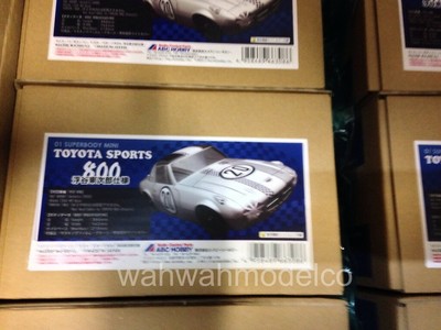 ABC Hobby 66308 - Mini Toyota Sports 800(TOJIRO UKIYA Ver.) Body Set