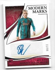 2020 Panini Immaculate Autograph Auto Card : Donny van de Beek #11/99