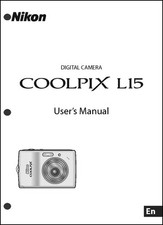 Nikon CoolPix L15 Digital Camera User Guide Instruction Manual