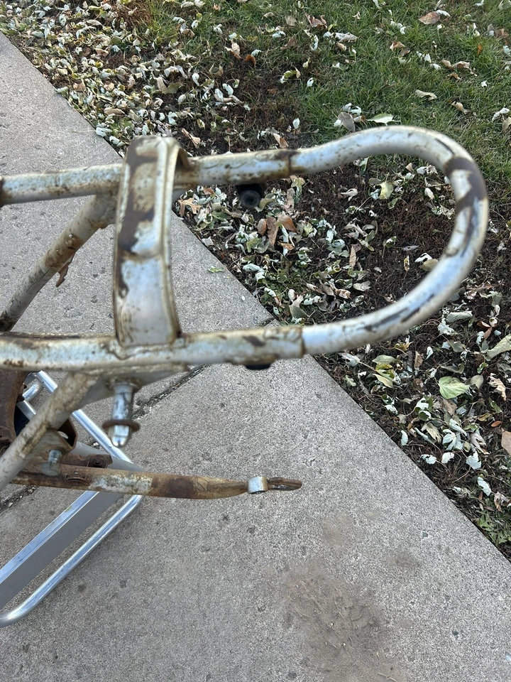 1970 HONDA SL 175 QUADRO DE MOTOCICLETA COM BRAÇO OSCILANTE - Imagem 2 de 4