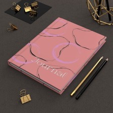 Pink Hardcover Journal Matte