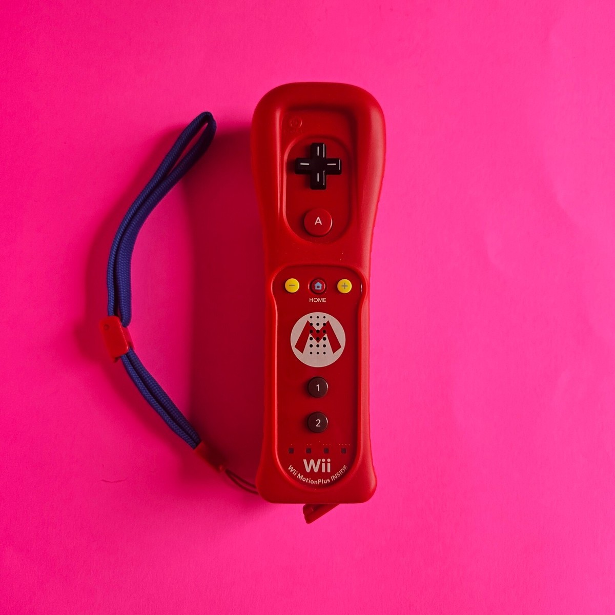 Official Wii Remote Nintendo MARIO Motion Plus LIMITED