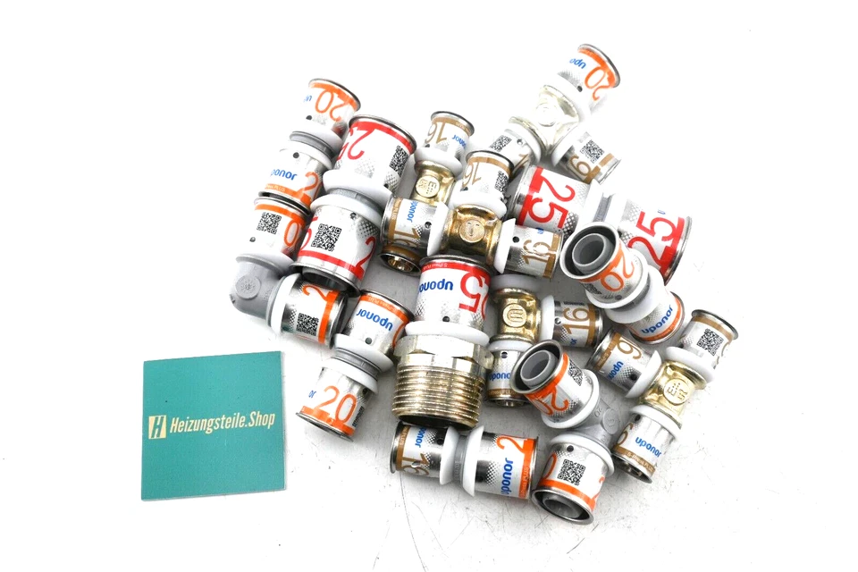 Uponor UniPipe Rohr MLC & S Press Plus Pressfittings Wandscheibe Winkel Übergang - Bild 2 von 2