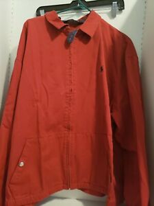 ralph lauren red harrington jacket