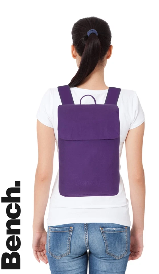 Rucksack Damen Freizeit Tasche Geheimfach A4 Bench Loft 64200 3000 Violett +s - Bild 3 von 4