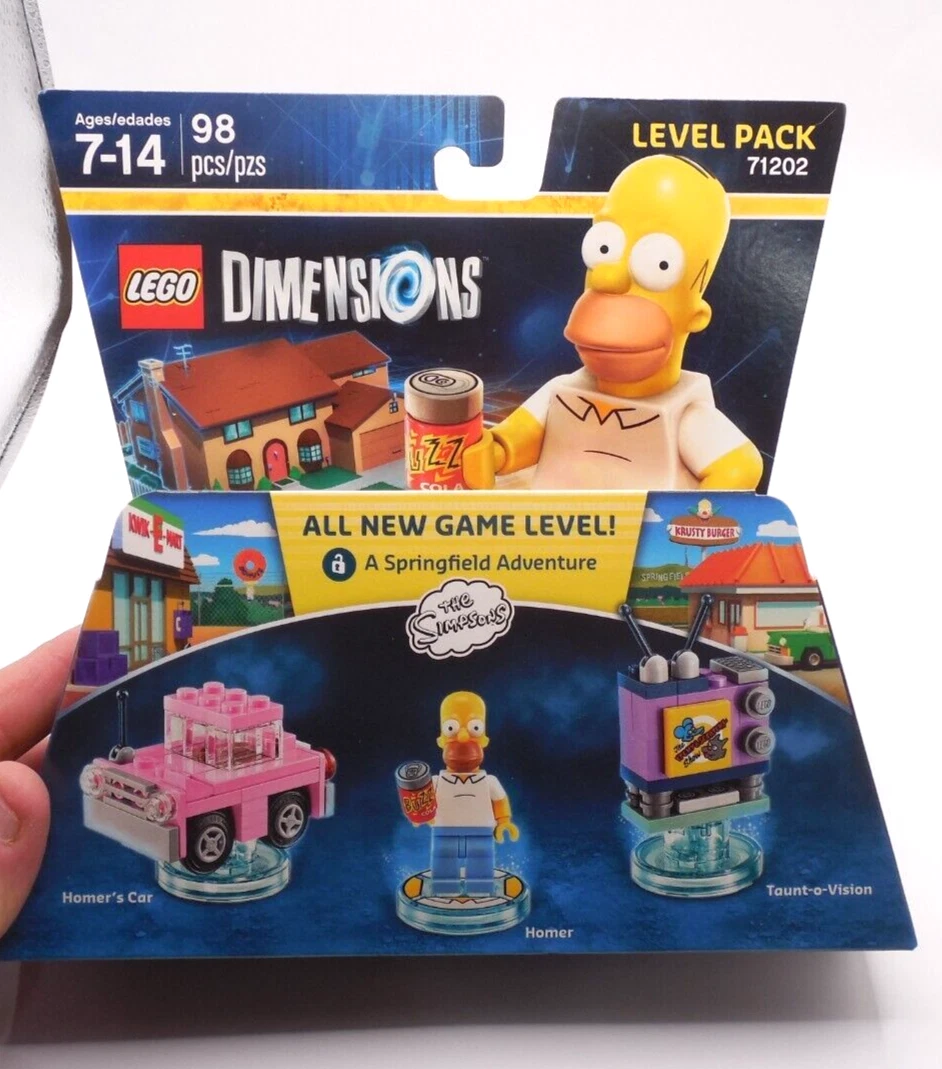 LEGO Dimensions The Simpsons Homer 71202 Level Pack New Sealed