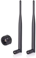2x WiFi 2.4GHz 5GHz SMA Antenna For Vedio Security IP Camera Reversing Monitor