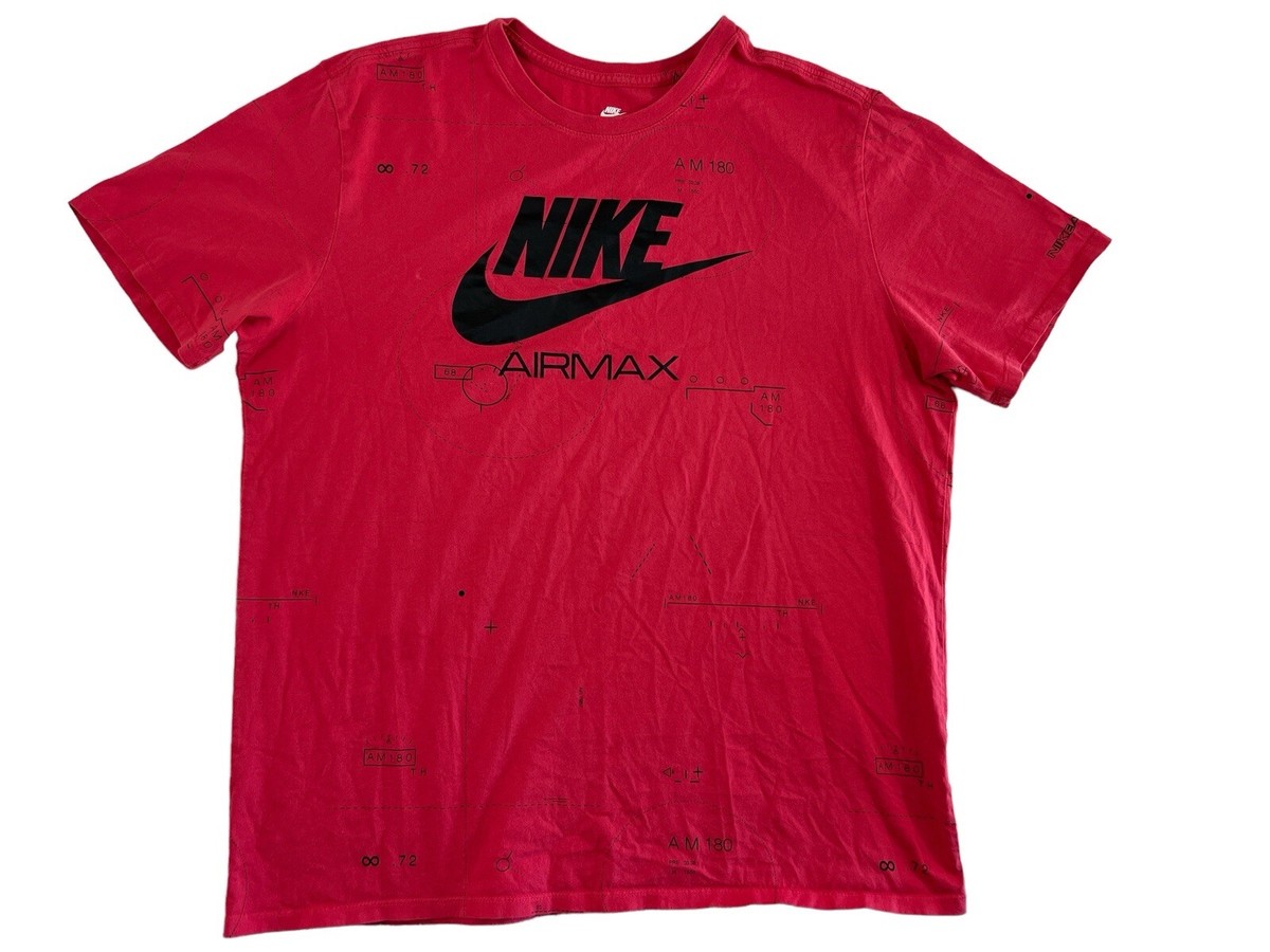 red air max shirt