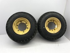 John Deere 400 Rear Rims And Tires Am45836 John Deere 400 Rear Rims And Tires Am45836