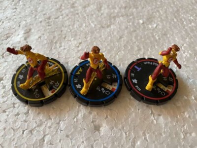 Dc Heroclix Legacy # Impuls / Kinder Flash #028, #029, #030 R/E/ V