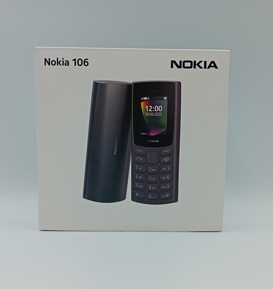 Nokia 106 (2023) Black (Unlocked) Mobile Phone eBay