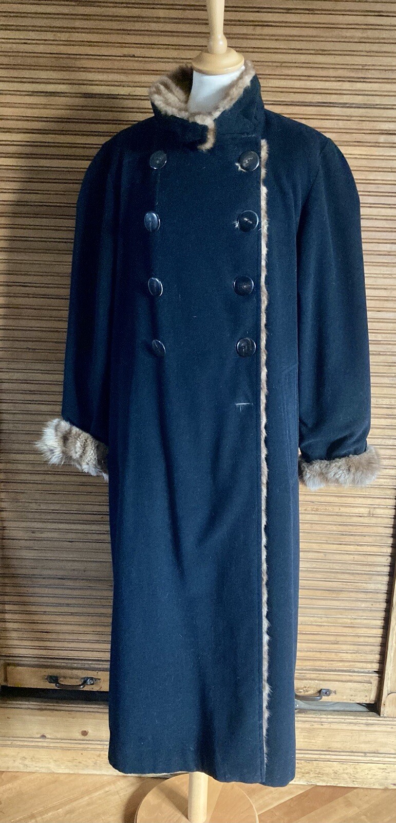 Peter Kujath Munich Wool Coat Sable Vintage 90s Very Clean Condition image 3