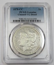1878-CC PCGS VG Detail | Silver Morgan Dollar - $1 US Coin #33492A