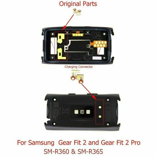 Ladegerät-Anschluss Für Samsung Gear Fit 2 SM-R360 Gear Fit 2 Pro SM-R365 1  Paar | eBay