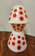 Rare Vintage 3 Piece Fire King Oven Ware Nesting Mixing Bowls Superb Condition