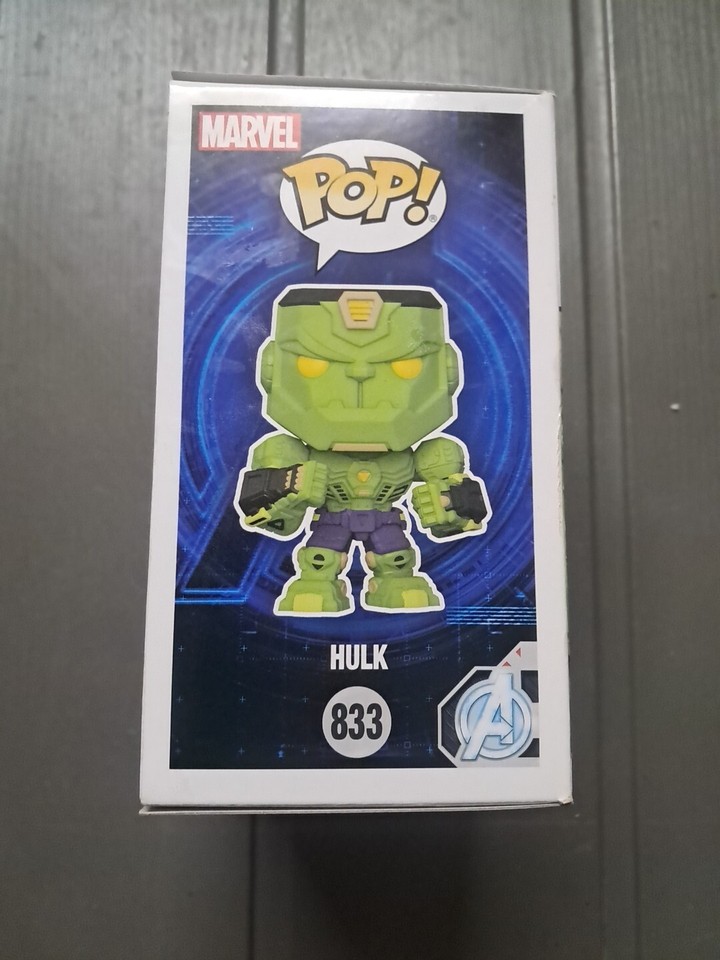 Funko Pop! Vinyl Marvel Hulk 833 Damaged Box 889698552370 eBay