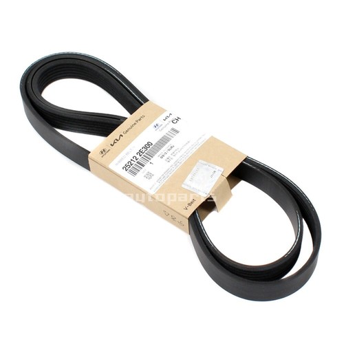 Genuine 252122E300 Serpentine Belt For Elantra Kona Tucson Veloster 2.0L 2015-20 - Picture 2 of 3