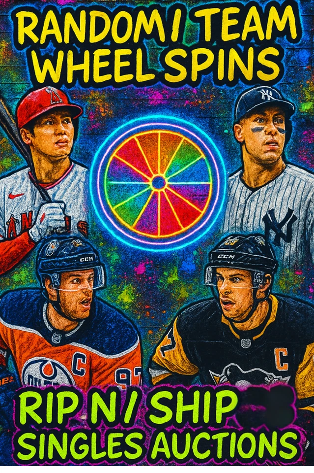 BAEBALL PYT GOLDRUSH  HOCKEY & BASEBALL RANDOM 🎡🔄🔥 Breaks  RIP N SHIPS