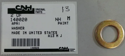 #ad 01 85 12 92 CNH 1156V VERSATILE LARGE 4WD TRACTOR WASHER 140020 QTY 1 $24.99