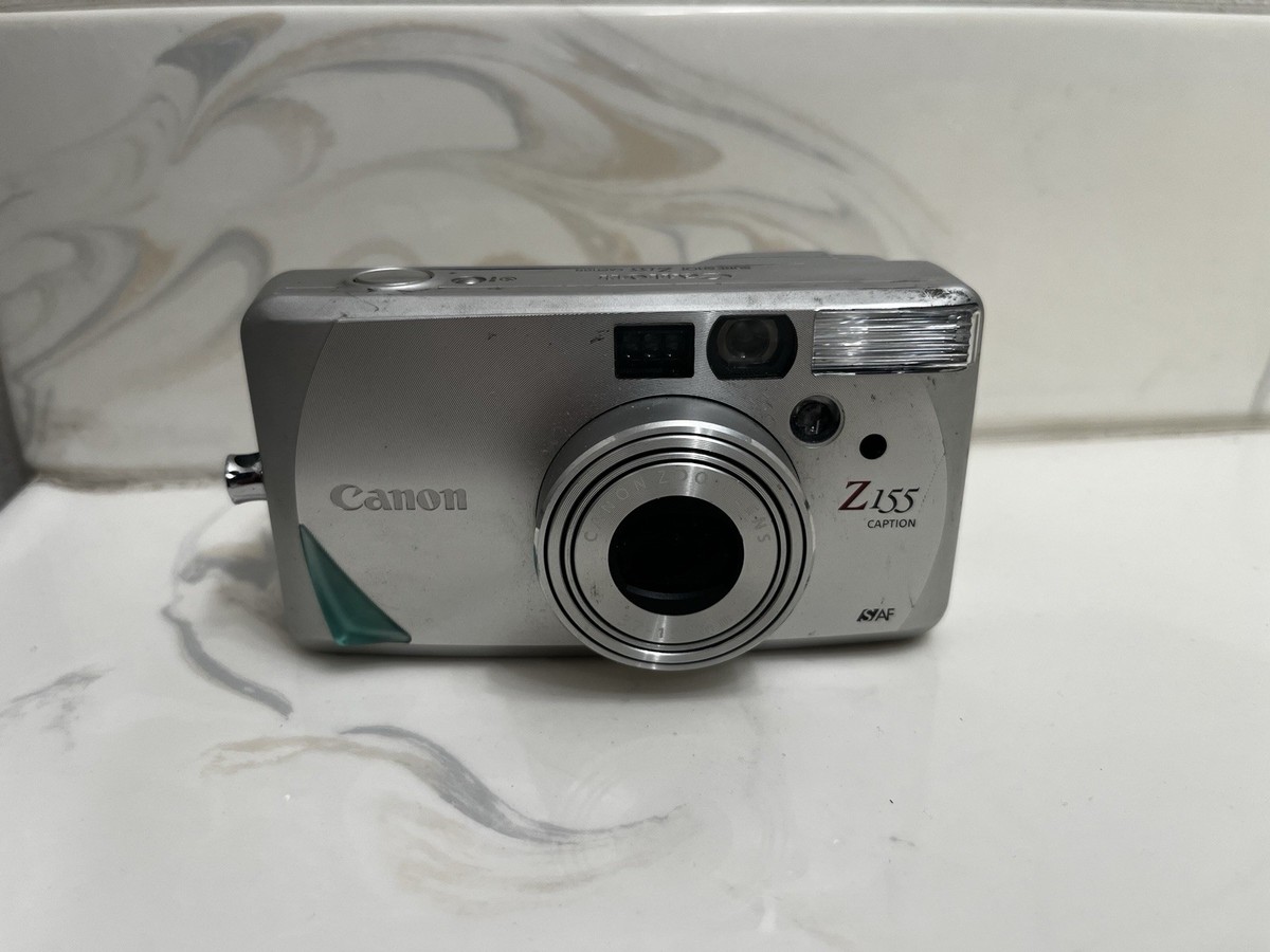 カメラCanon Canon Sure Shot Z155 Caption 35mm Point & Shoot Film Camera for