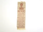 Civil War 94th Ohio Volunteer Infantry OVI 29th Reunion Ribbon 1900 Greenville