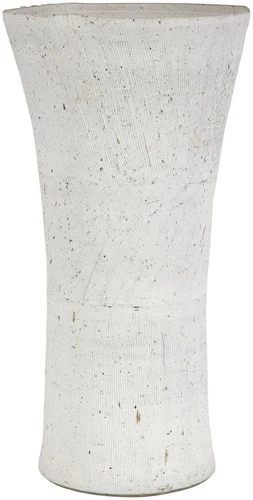 Uttermost 18105 Floreana 15-1/2" Tall Ceramic Vase - White - Picture 1 of 4