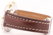 Breitling Chronomat BURGUNDY Red Two-Tone Gold Steel Leather 39mm B130501 Watch 7