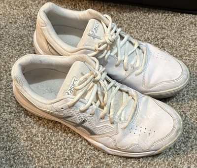 ASICS Gel-Dedicate 7 Men s Tennis Shoes White Silver Size 9 (EU 40.5)  Pre-Owned