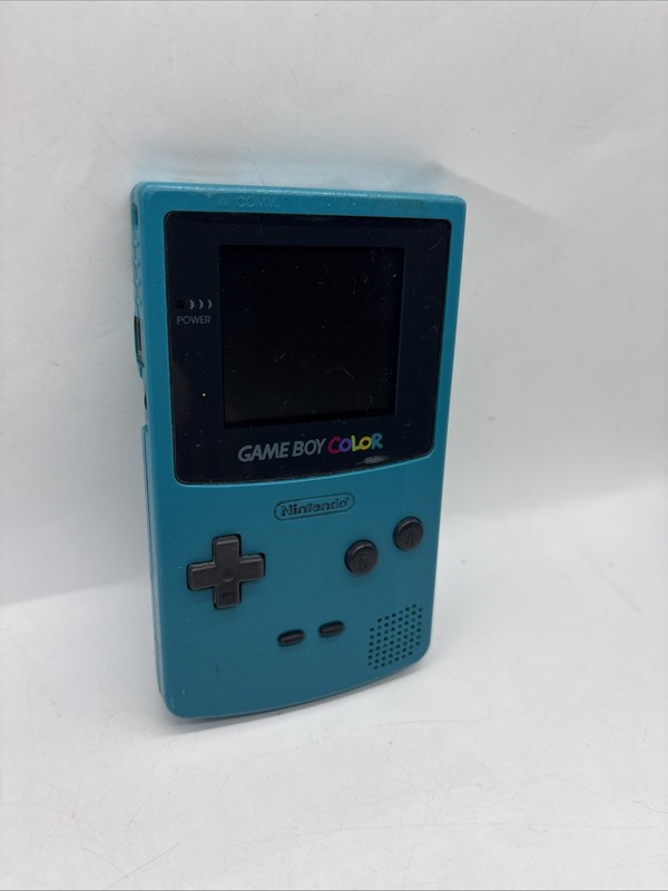 Nintendo Game Boy Color Grean Turquoise Teal Gameboy  Colour console