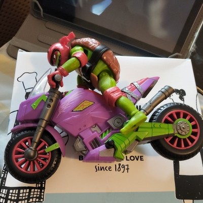 Tales of Teenage Mutant Ninja Turtles Purple Dragon Cycle mit Raphael 