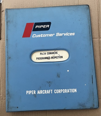 #ad #ad 1973 Piper PA 24 Comanche Programmed Inspection 761 541 Original $31.84