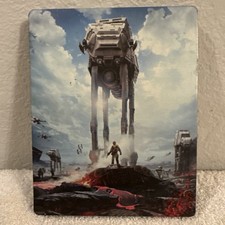 CASE ONLY for Star Wars Battlefront PS4 Steelbook Case, NO GAME