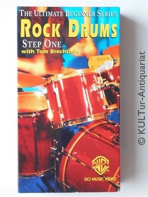 Rock Drums Step 1 - Tom Brechtlein [VHS]. Ultimate Beginner Series: