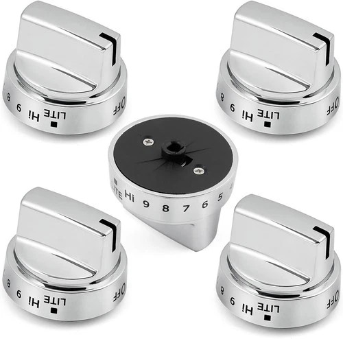 GE Range Stove Knobs Replacement - 5 Pack for Adora & JGB Models - Picture 1 of 2