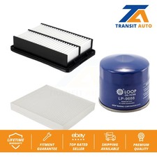 Air Cabin Engine Oil Filters (3 Total) Kit For Kia Seltos KFM-104213