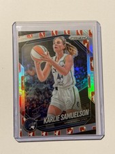 Karlie Samuelson 2025 Panini Prizm WNBA #102 Logo Prizm Lynx