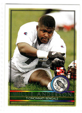 1996 Topps Willie Anderson #431 Draft Pick Bengals
