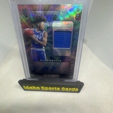 2021-22 Panini Illusions Draft DJ STEWARD 11/99 Auto RPA Rookie Duke Clean Card