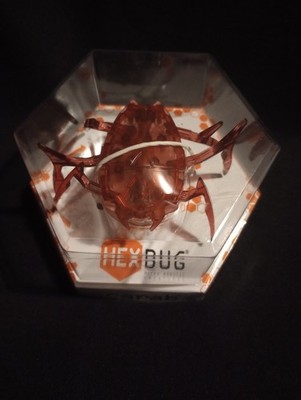 Hexbug Red Scarab Micro Flipping Robotic CreatureHex Bug Miniature STEM NIB