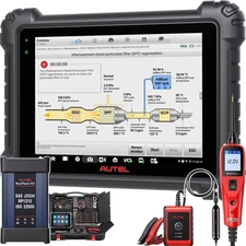 2025 Autel MaxiSYS MS909CV Upgraded MS908CV Heavy Duty Truck Diagnostic Program