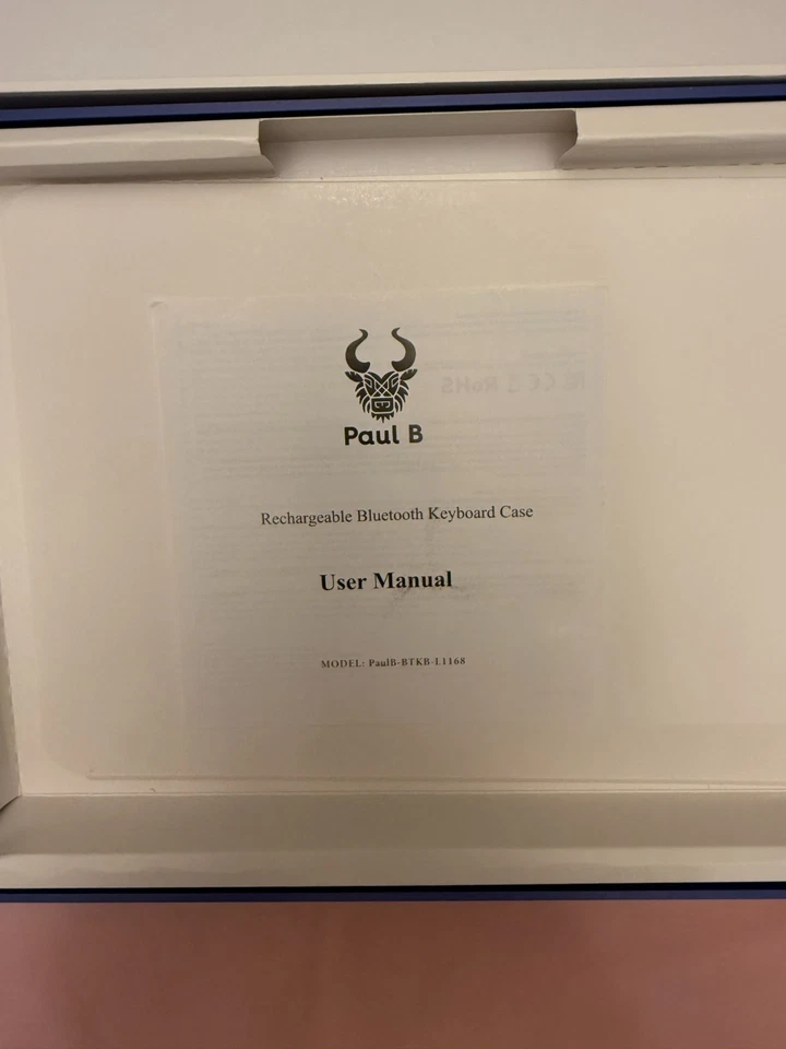 WIRELESS BLUETOOTH TABLET KEYBOARD CASE NEW IN BOX - Image 4 of 4