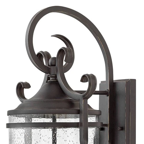 Hinkley Casa 26" High Traditional Olde Black Outdoor Wall Light - Picture 4 of 10