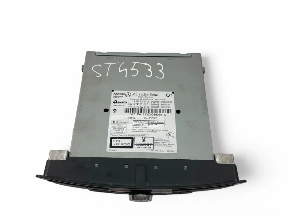 MERCEDES-BENZ B W246, W242 Musik-Player mit GPS A2469003405 28498213 [NO CODE] - Bild 3 von 4